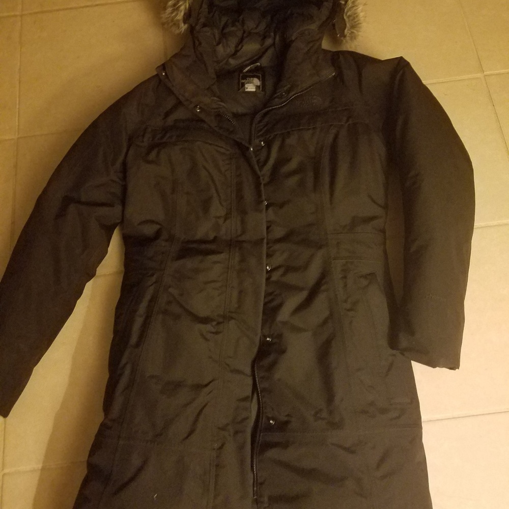 North Face long parka